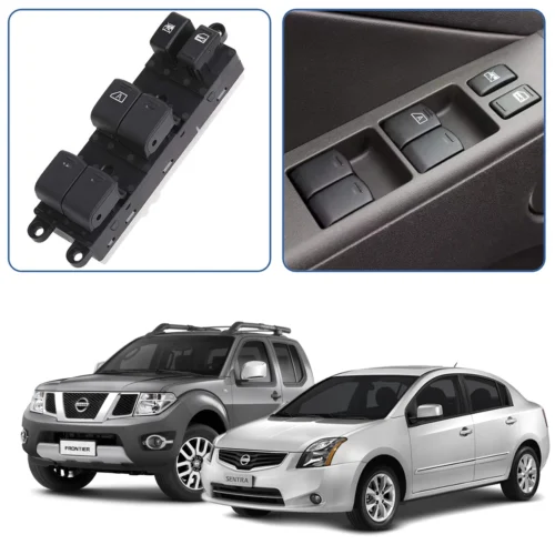 Comando Botao Vidro Eletrico Motorista Nissan Sentra Frontier