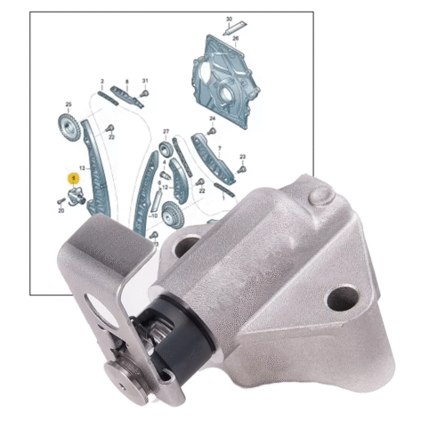 Tensor Corrente Tiguan Jetta Passat A3