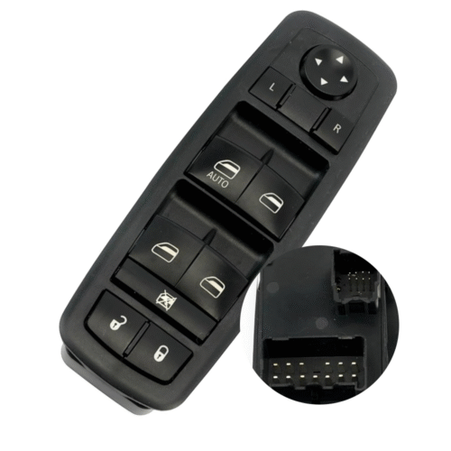Comando Botao Vidro Eletrico Dodge Jeep Fiat 4602632AB 68084001AB