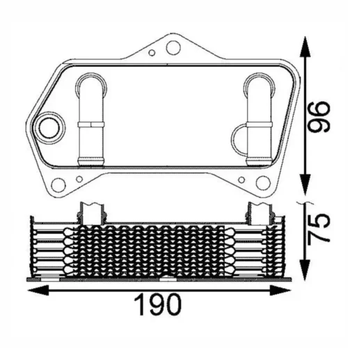 Resfriador De Oleo Câmbio Dsg Tiguan Passat Cc Golf Audi Tt