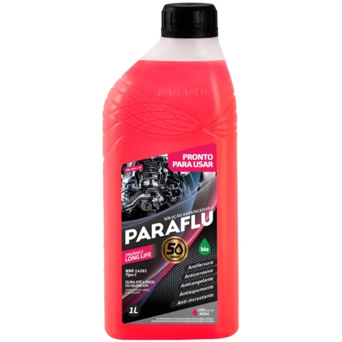 Aditivo para Radiador Pronto Uso Paraflu Orgânico Rosa 1L