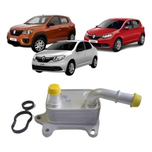 Resfriador De Oleo Motor Kwid Sandero Logan 1.0 12v