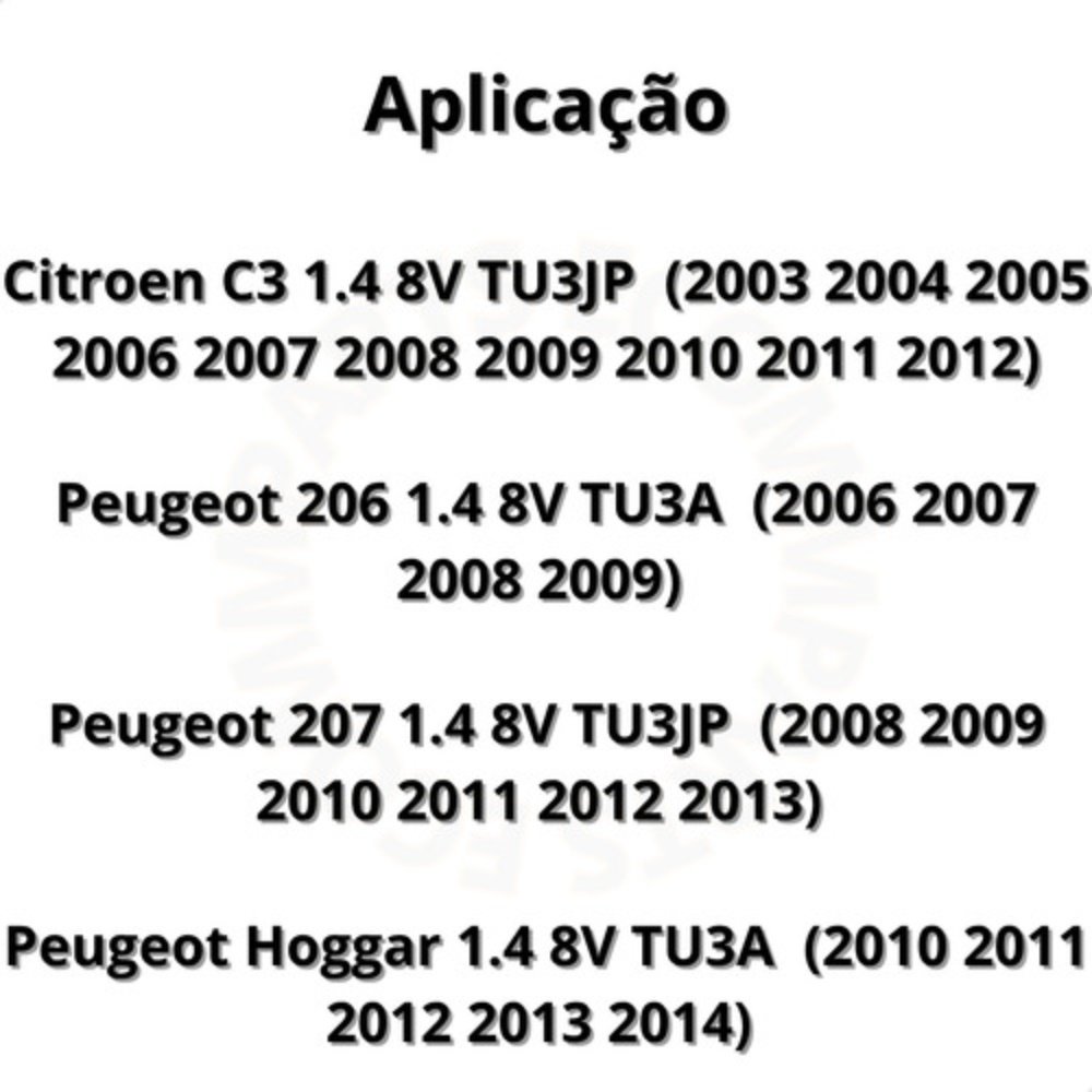 Jogo Juntas Citroen/peugeot 206/c3 1.4 8v 04...obs - Imagem 8