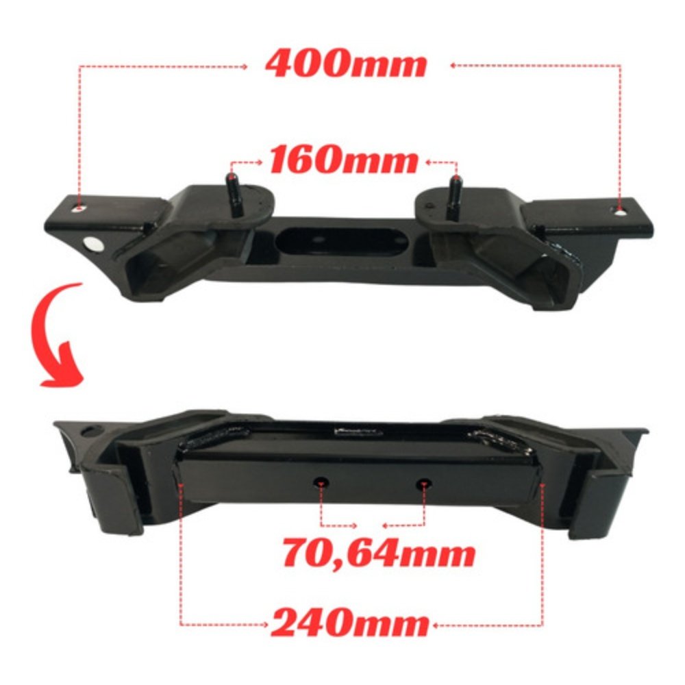 Coxim Cambio Mitsubishi Pajero Tr4/io - Imagem 6