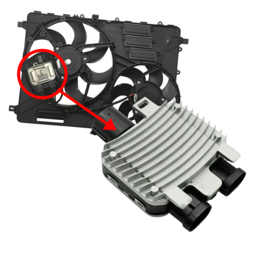 Módulo Relé Da Ventoinha Freelander 2 Xc60 Land Rover Evoque