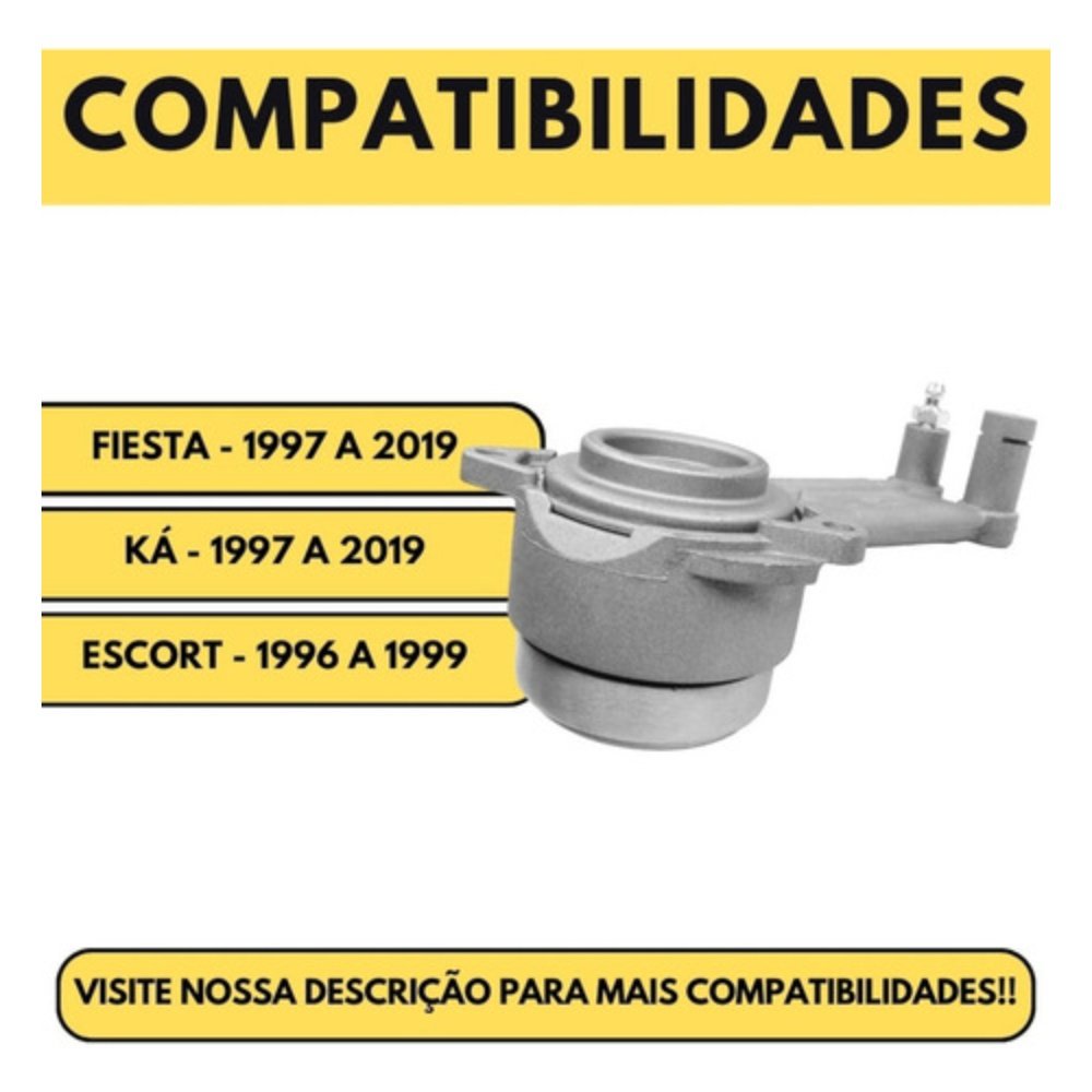 Atuador De Embreagem Fiesta 1.0 1.6 2003 A 2019 Xs417a564ea - Imagem 4