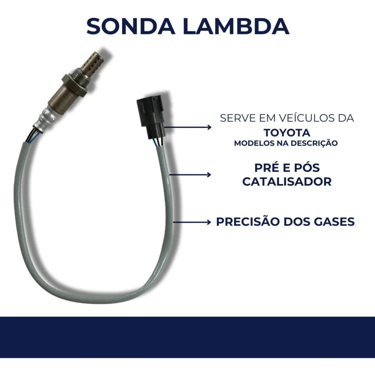 Sonda Lambda 89465-02130 Corolla 1.6 1.8 2002 2002 2004 2005 - Imagem 7