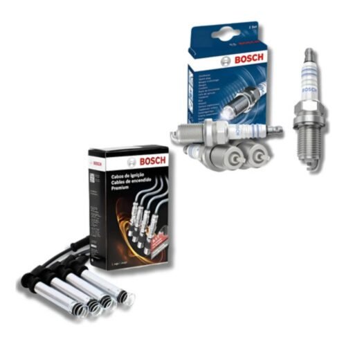 Jg Cabos + Velas Agile Cobalt Meriva Montana 1.4 1.8 8v Flex