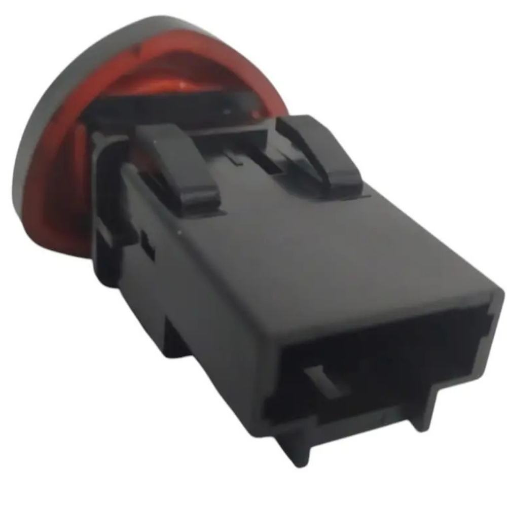 Interruptor Botão Pisca Alerta Renault Clio 8200442723 Cinza - Imagem 2