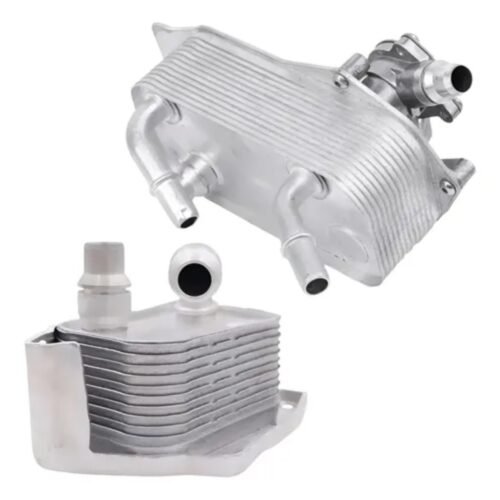 Kit 2 Trocador Calor Resfriador Óleo Bmw 320 325 X1 Até 2015