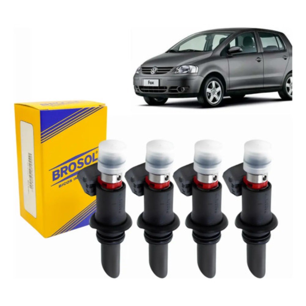 4 Bicos Injetor Brosol Iwp176 Gol Fox Voyage Combustível