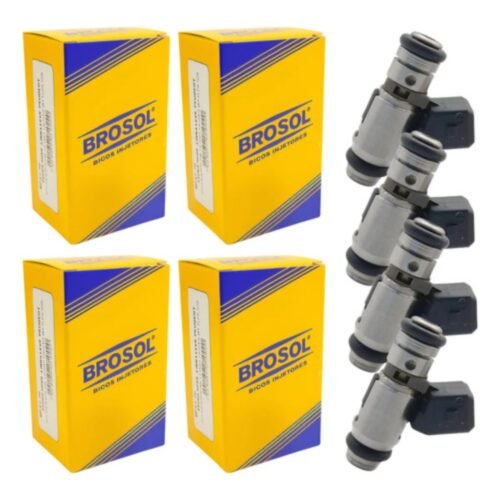 Kit 4x Bicos Injetor Mercedes Classe A Iwp071 Brosol