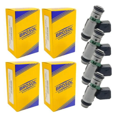 4 Bico Injetor Original Iwp049 Berlingo 1.8 8v Brosol Novo