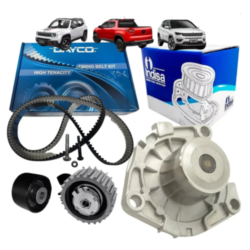 Kit Correia Comando + Bomba Agua Toro Compass Renegade 2.0 Diesel