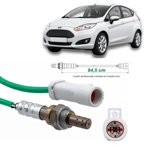 Sonda Lambda Pré Catalisador Ford Fiesta 1.0 1.6 Rocam Flex Ano 2008 A 2012