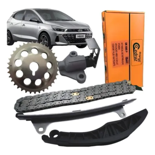 Kit Corrente Distribuicao Hb20 Picanto 1.0 12v Completo