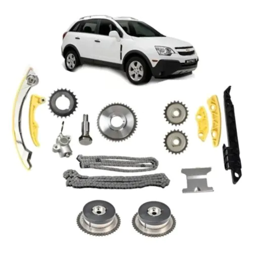 Kit Corrente De Comando Com Polia Gm Captiva 2.4 2011